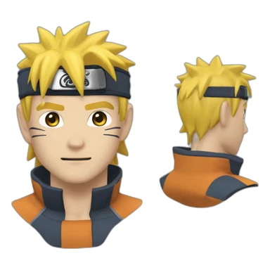 Naruto baryon sticker
