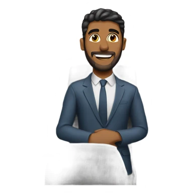 Arabic guy flying a plane sticker