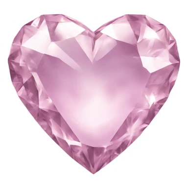 Dimond heart sticker