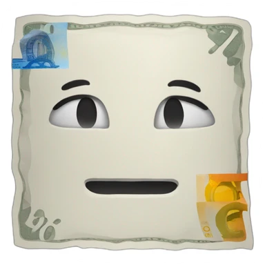 euros billet sticker