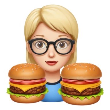 SPAM meat EYE glasses sticker