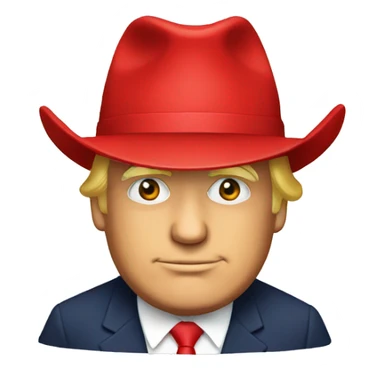 donald trump red hat sticker
