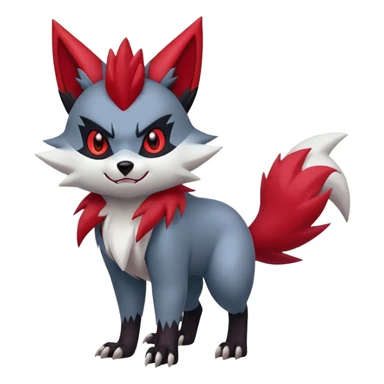 Zangoose-Zorua-Zoroark-hybrid (full body) sticker