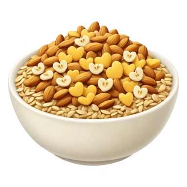 Crüsli-Müsli i skål sticker