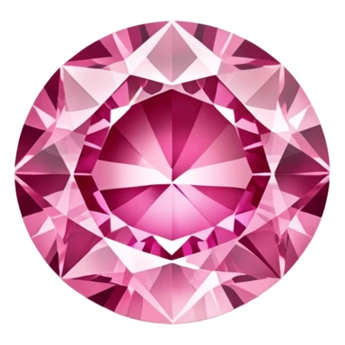 pink diamond gemstone sticker