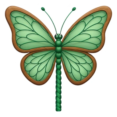 butterfly net sticker