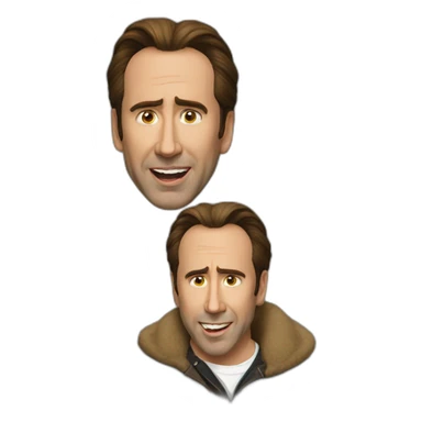 Nicolas Cage sticker