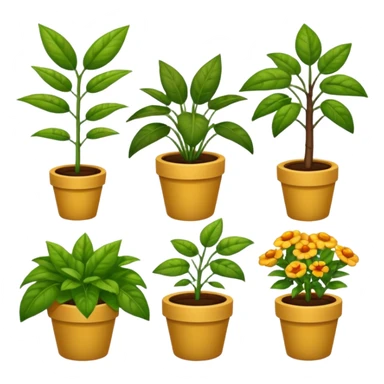 plants cultures. Transparent background sticker