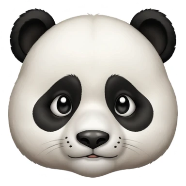 Sad panda sticker