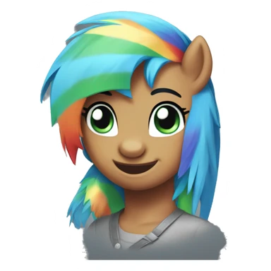rainbow dash sticker
