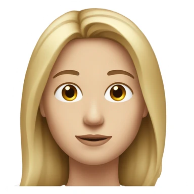 profile portrait of white woman with long brown hair and white man with short blond hair sticker