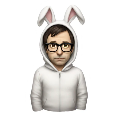 Rivers Cuomo in a bunny suit sticker