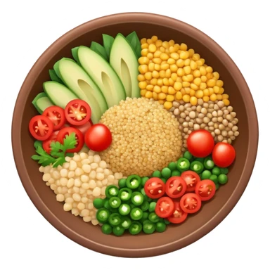 Quinoa bowl  sticker