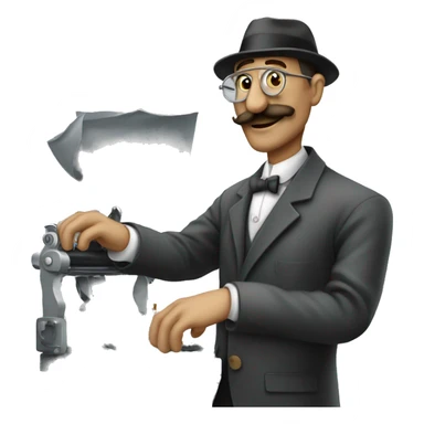 pessoa segurando a máquina de cartão ton sticker