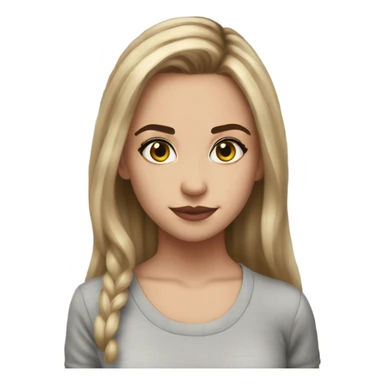 Mikey Madison actress realistic sticker