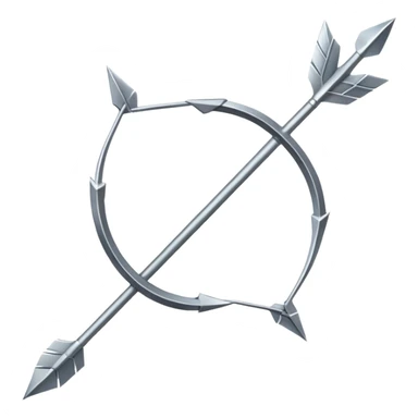 Hawkeye arrow sticker