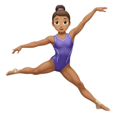 gymast of gymnastic artistic sticker