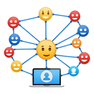 referal system sticker