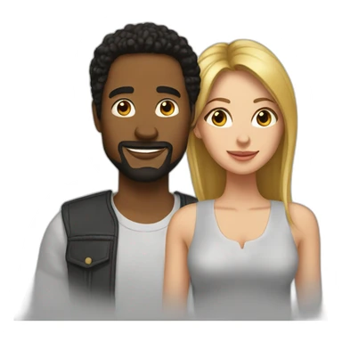Leroy and Becky sticker