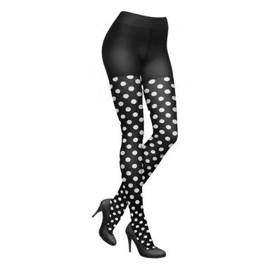 polka dot tight sticker