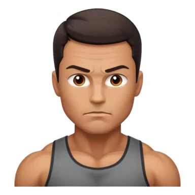 Uomo che acquista forza sticker