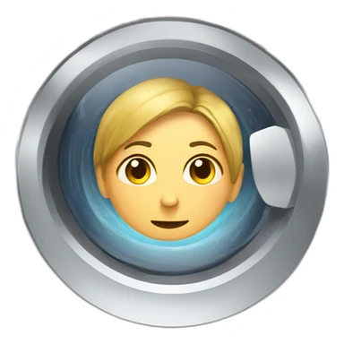 russian steals a washing machine sticker