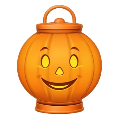Cute Lantern Laughing sticker