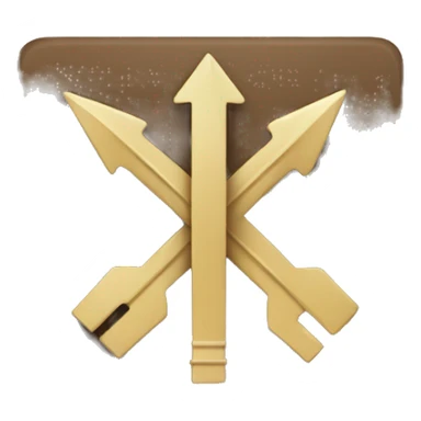 A square icon that has the number 15 in the middle surrounded by two arrows sticker