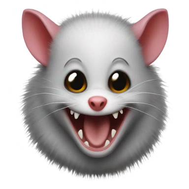 Devil possum sticker