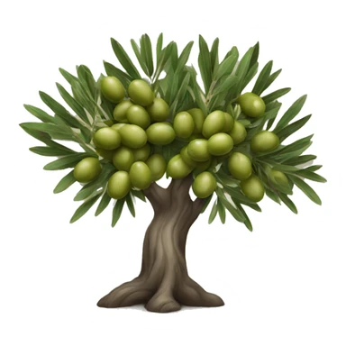 olive tree sticker