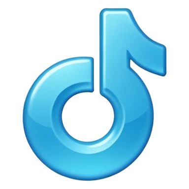 BLUE TIK TOK TICK sticker