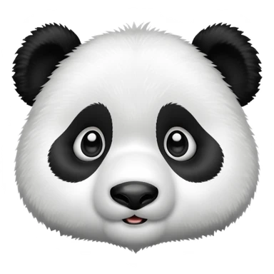 surprised panda sticker