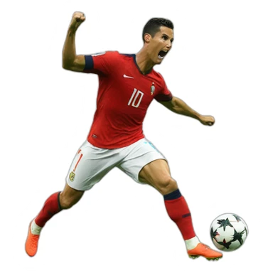 CR7-goal-celebrate sticker