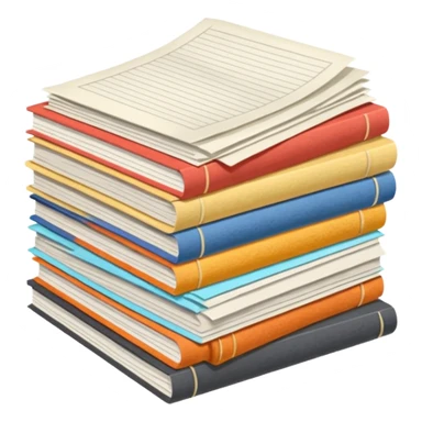 mac os mixed papers, wall paints, videos skeuomorphic sticker