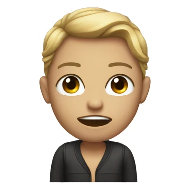 Baddie emojicon sticker