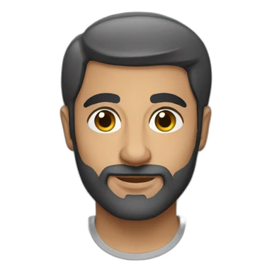 Iranian man ali sticker