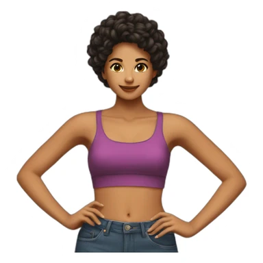 croptop sticker