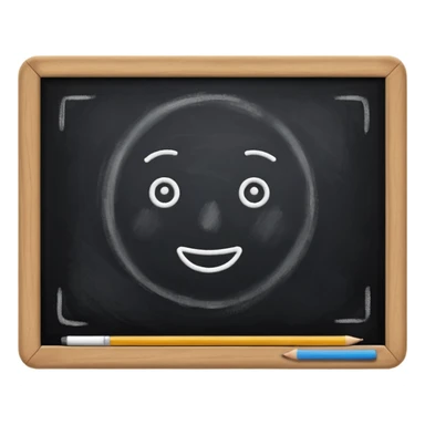 School Chalkboard sticker
