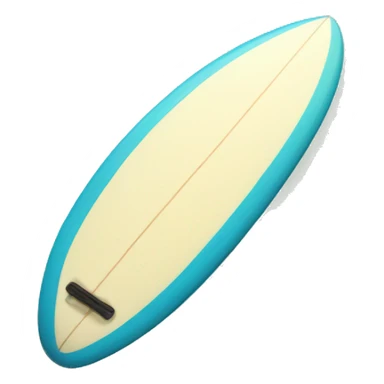 Een surfboard  sticker
