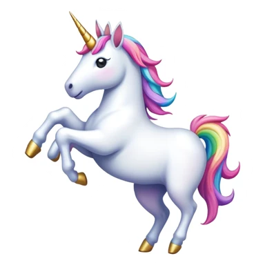 Unicorn dancing sticker
