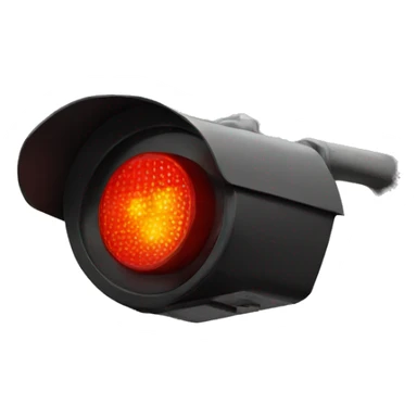 red stoplight sticker
