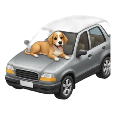 pets in a car sticker