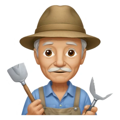 OLD MAN GARDNER ]\ sticker