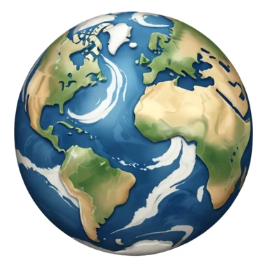 Albinism earth sticker