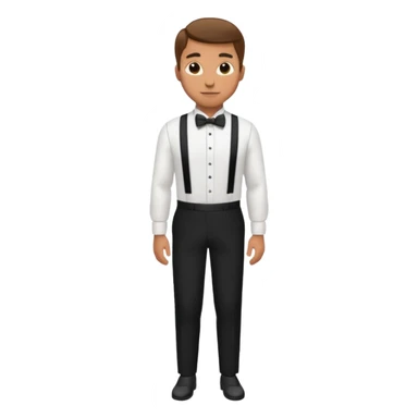waiters full body sticker