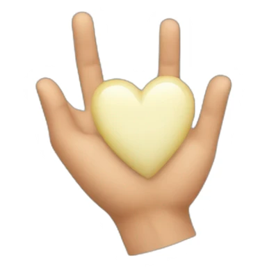 Coeur avec les mains  sticker