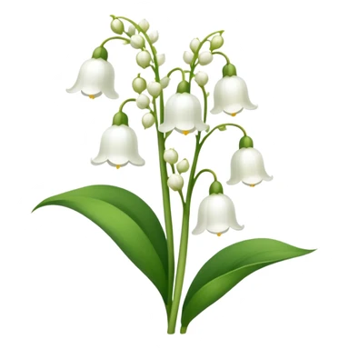 Lily of the valley  sticker