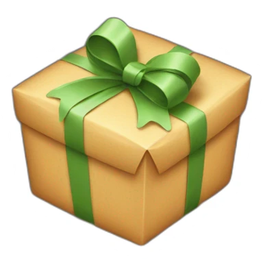 wrapped gift sticker