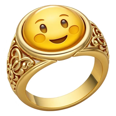 LoTR gold ring sticker