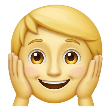 A yellow face smiling awkwardly while embarrassed, scratching its temple with one hand, and looking to the side sticker